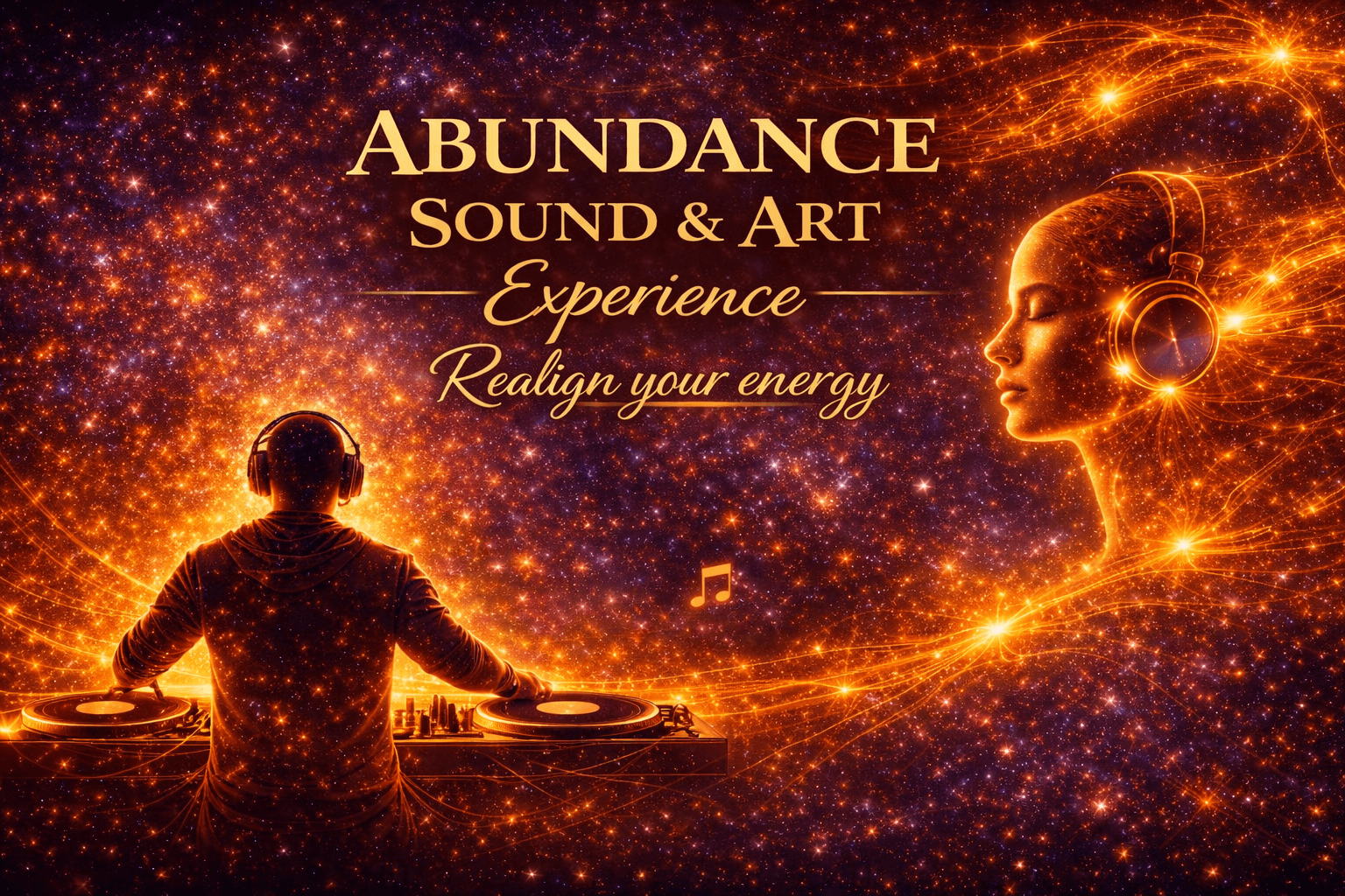 Abundance Sound & Art Experience — Realign your energy